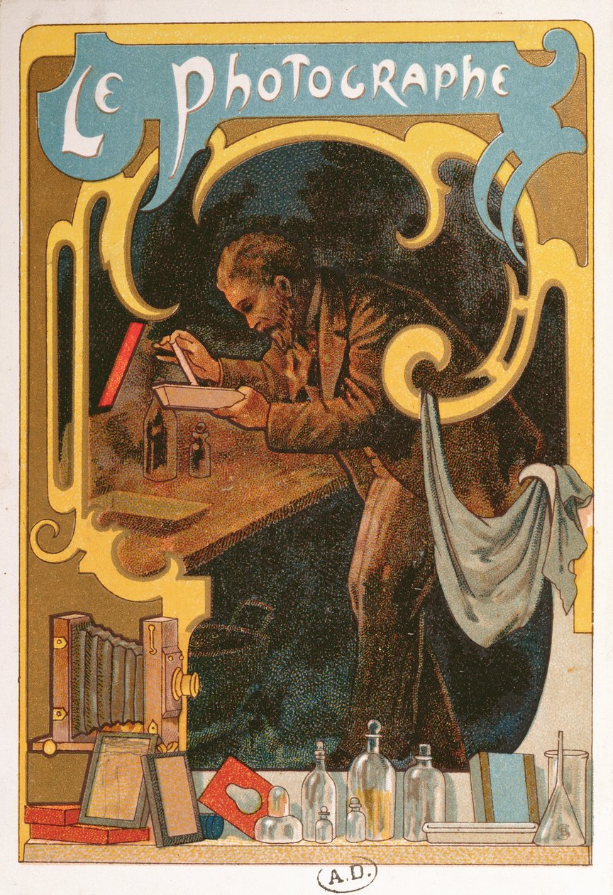 फ़ोटोग्राफ़र, c.1899 द्वारा फ्रेंच स्कूल