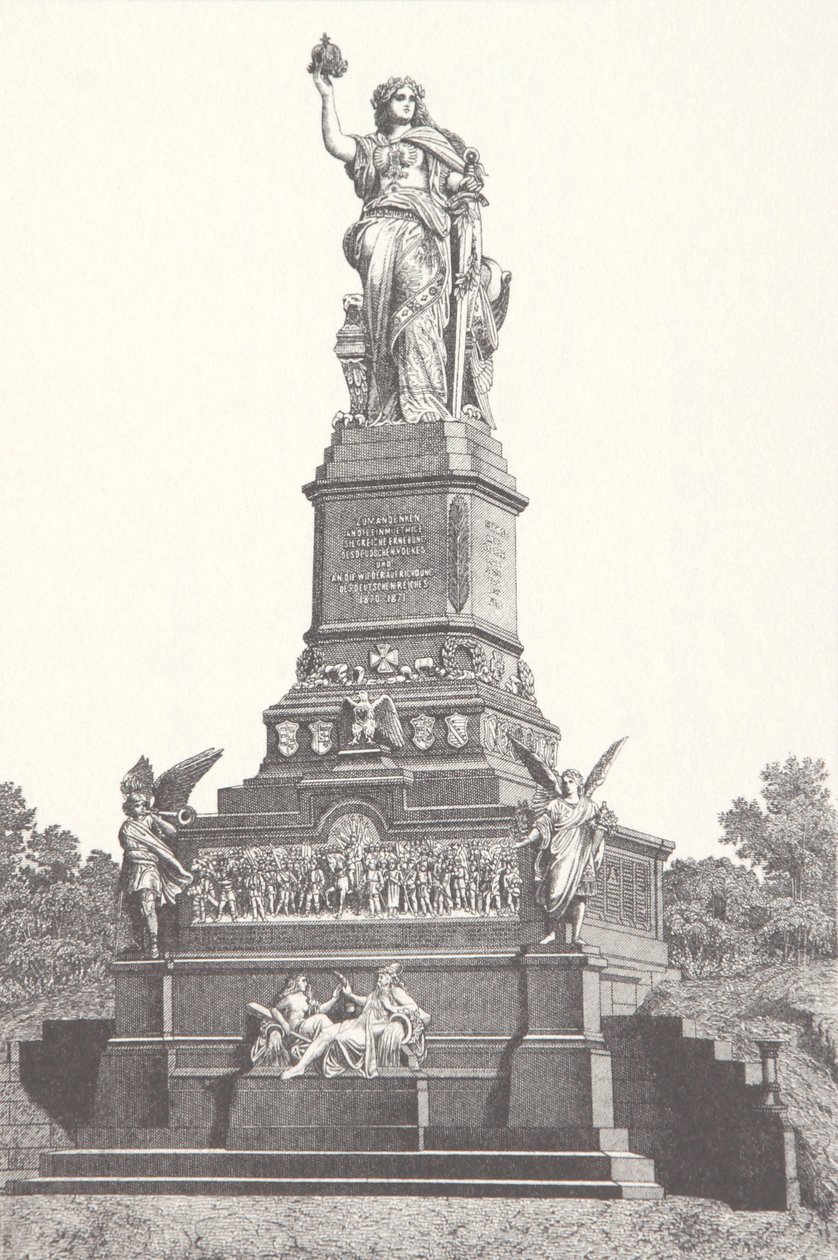 Niederwalddenkmal द्वारा पियरे जोसेफ रेडाउट