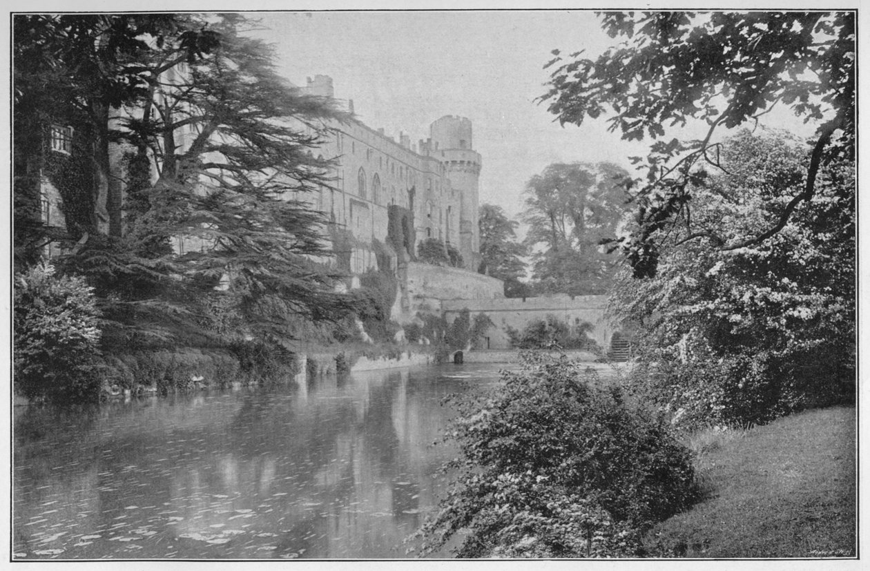 वार्विक कैसल, सी 1896 द्वारा फ्रिथ और सह