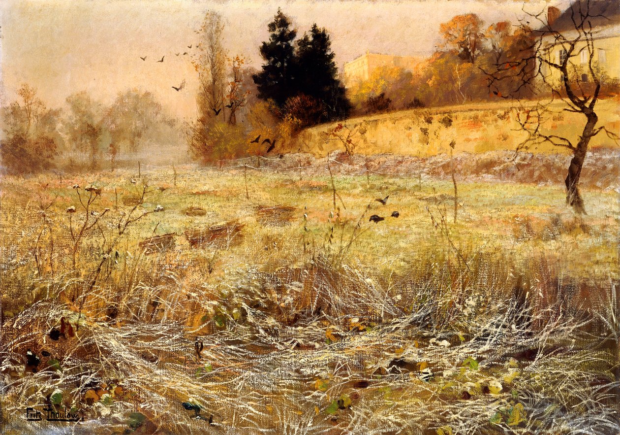 द होर फ्रॉस्ट, c.1900 द्वारा जोहान फ्रेडरिक थौलो