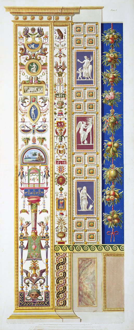 जियोवानी ओटवियानी द्वारा उत्कीर्ण &39;डेल्ट लोगगी से राफेल में राफेल&39;, (सी .1735-1808) द्वारा उत्कीर्ण, राफेल से पैनल (c.1735-1808), c.1772-77 (हाथ के रंग की नक्काशी) द्वारा जी। और कैम्पोरसी, पी। सवेराल्ली