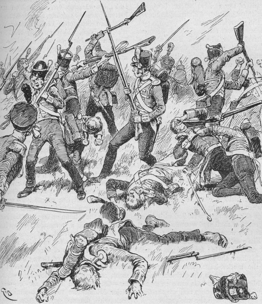 सभी संरचना खो गई थी, और प्रत्येक व्यक्ति ने स्वयं के लिए संघर्ष किया, 1902 द्वारा जीबी