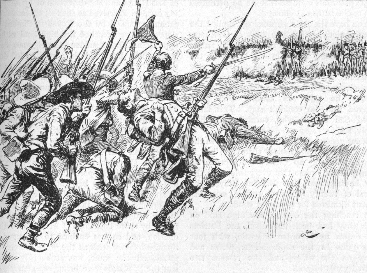 अल्वाराडो के तहत डिवीजन लो ग्राउंड, 1902 को पार कर रहा था द्वारा जीबी