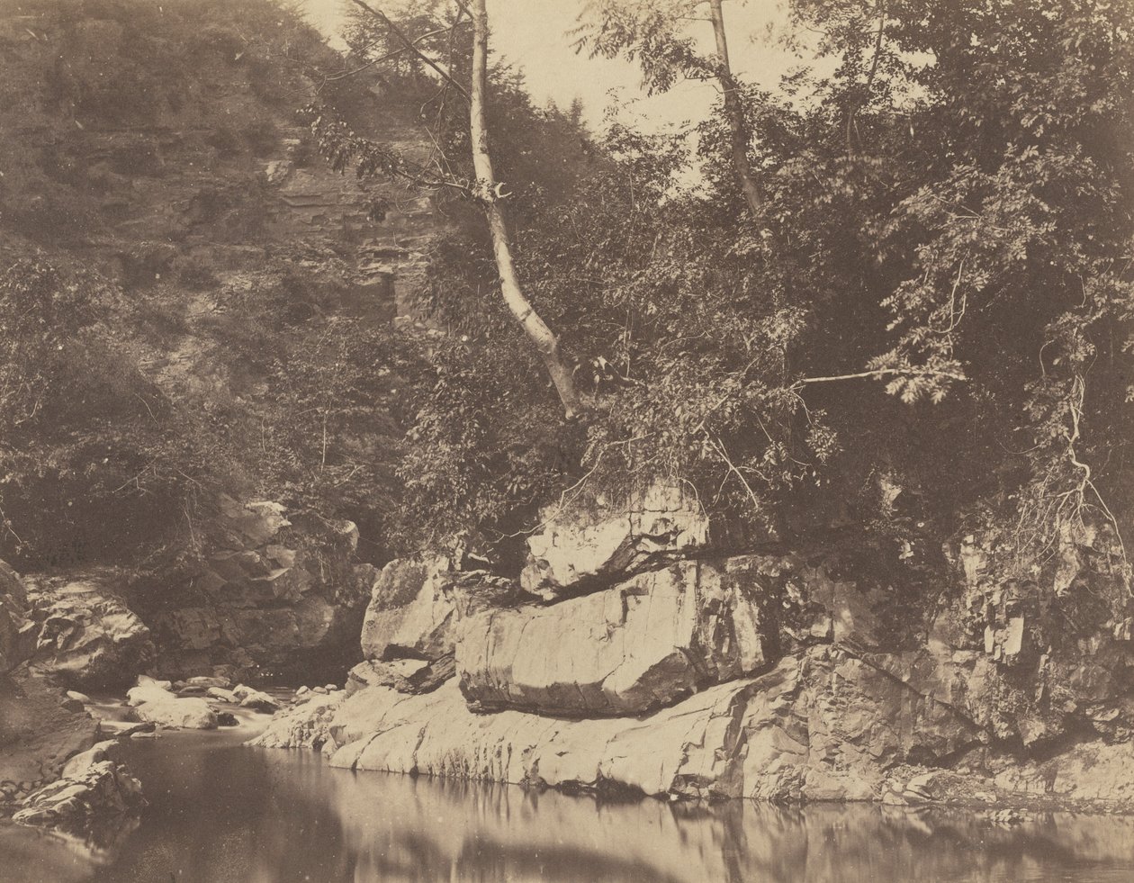 रिवर सीन, सी। 1855. द्वारा जीबी गेथिंग