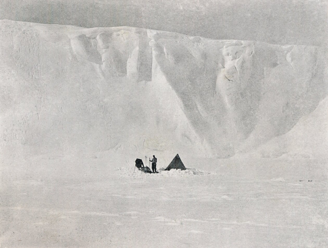 डगडेल ग्लेशियर, c1911, 1913। द्वारा जी। मुर्रे लेविक