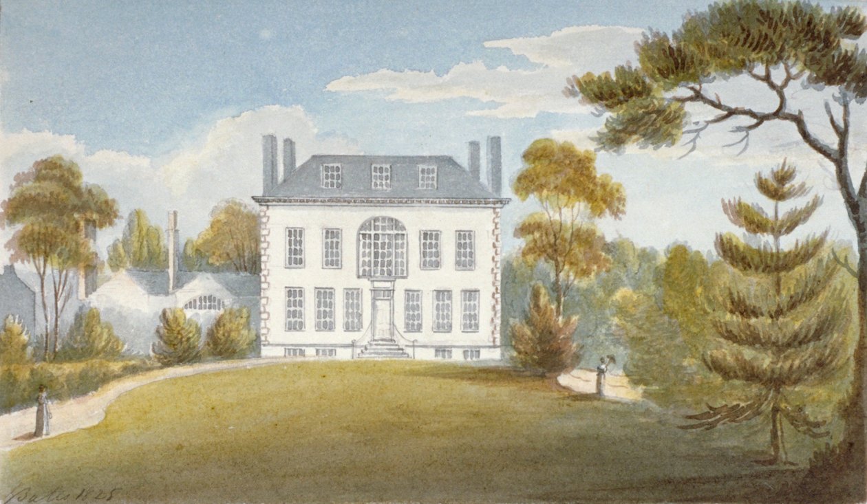 मिटचम हॉल, मिटचम, सरे, 1825 द्वारा जी येट्स