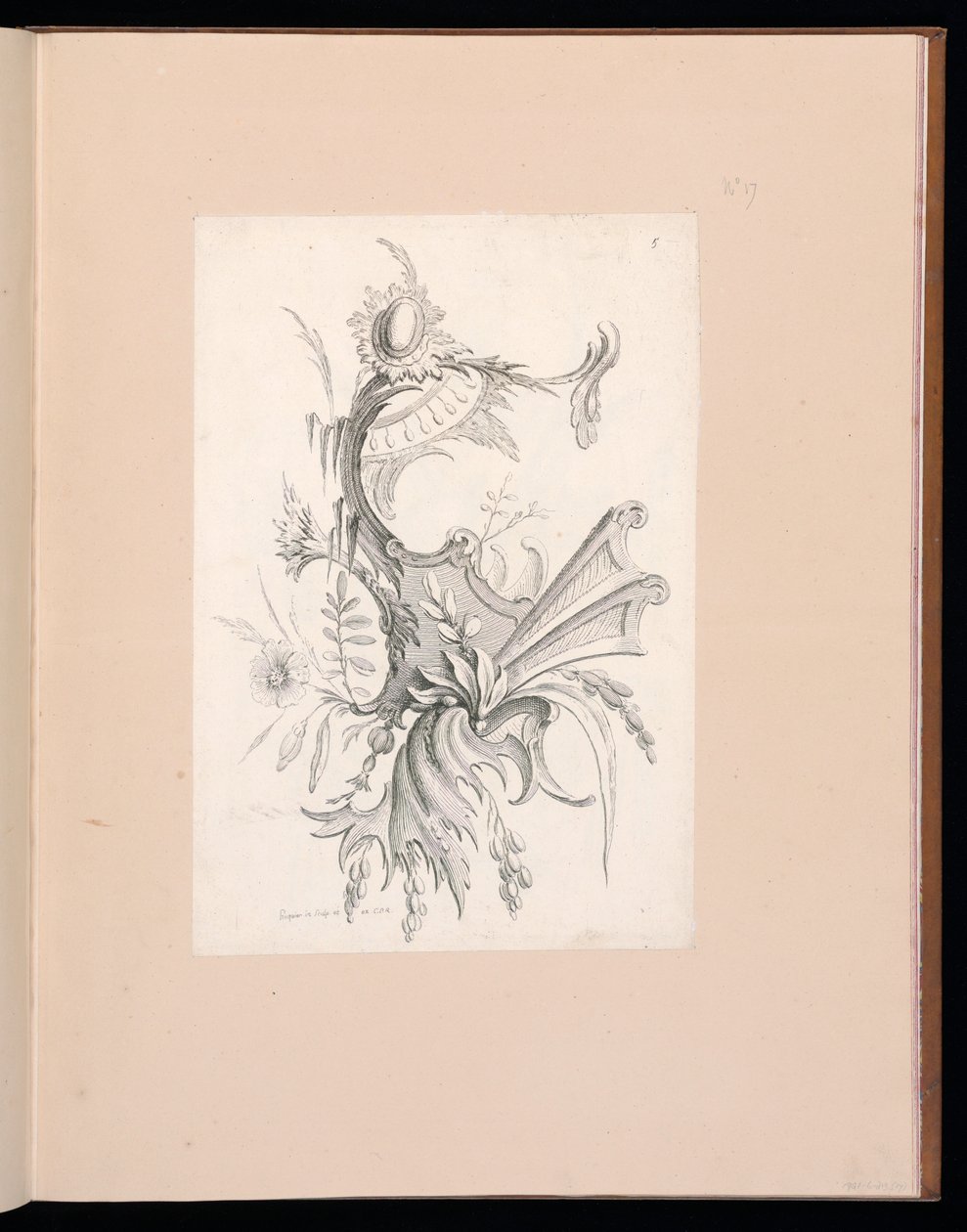 बाउंड प्रिंट (फ्रांस), 1699-1769 द्वारा गेब्रियल ह्यूक्वियर