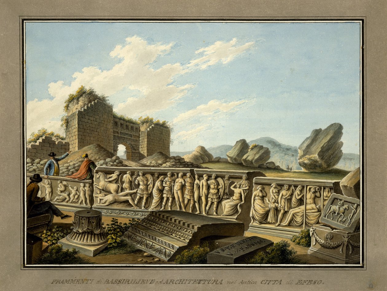 रोमन इफिसुस में रहता है, 1797 द्वारा गयतनो मर्कती