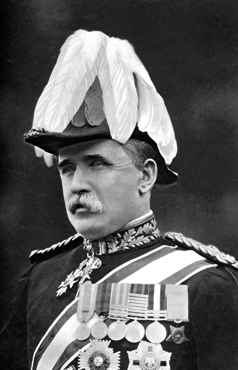 फील्ड मार्शल सर जॉन डीपी फ्रेंच, ब्रिटिश सैनिक, प्रथम विश्व युद्ध, 1914 द्वारा गेल और पोल्डन