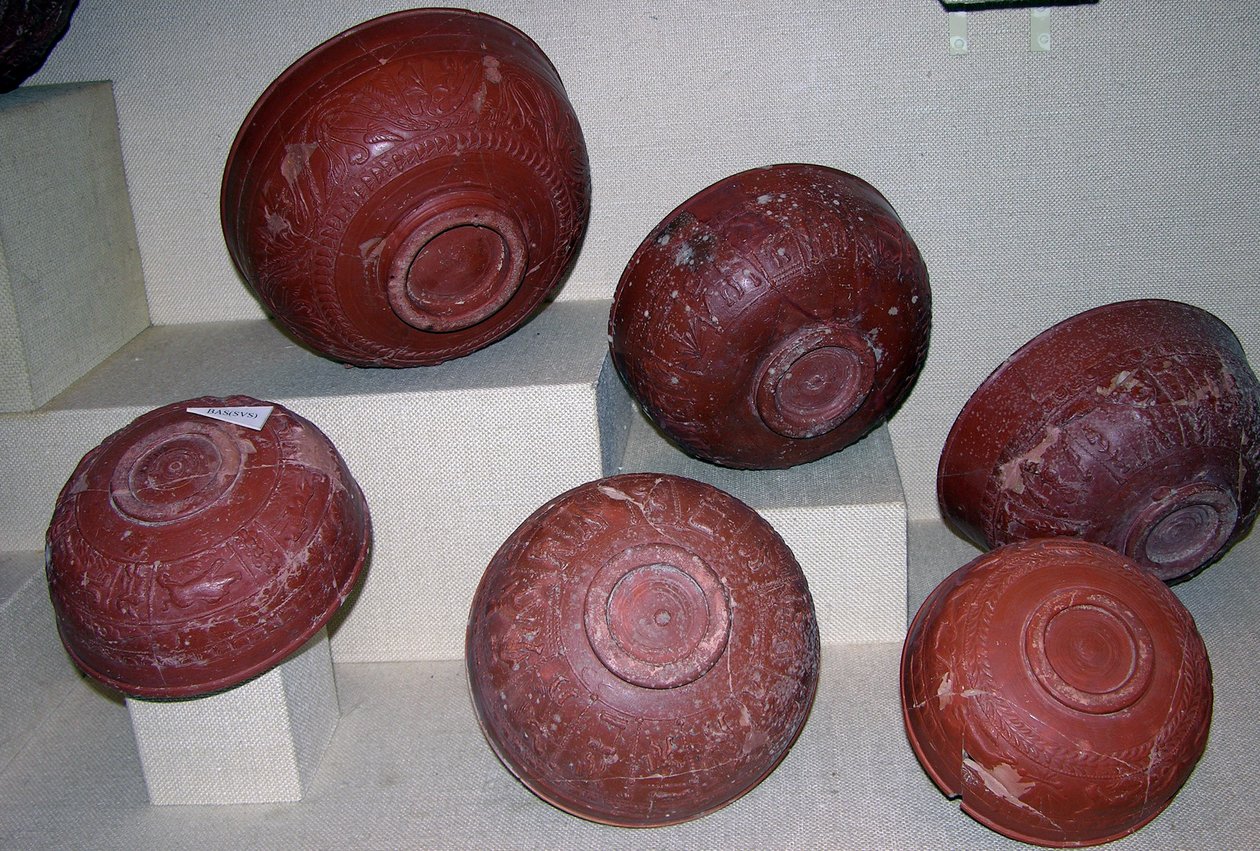 ड्रैगंडॉर्फ कप, c.150 ईसा पूर्व द्वारा गैलो रोमन