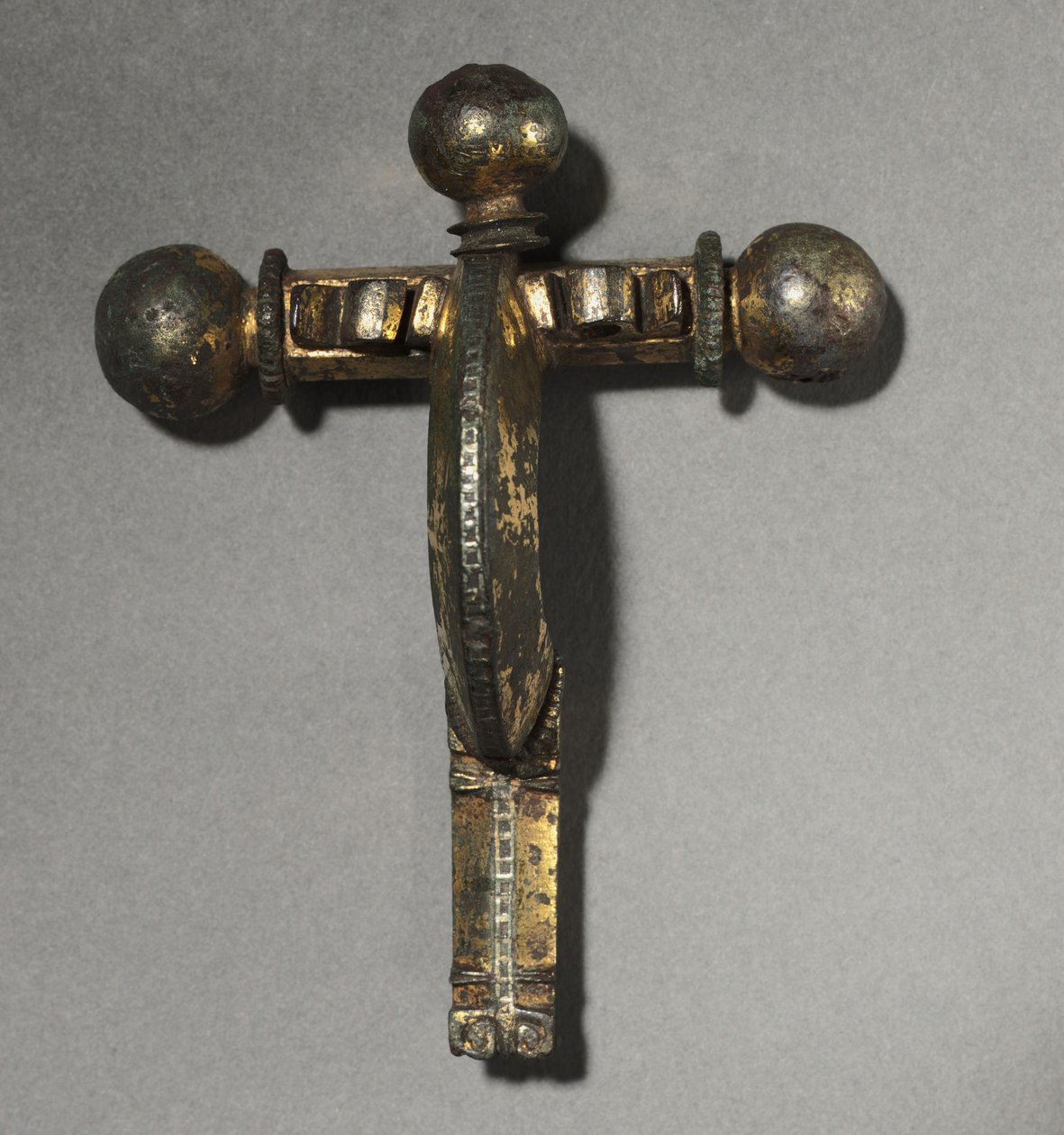 क्रॉसबो फिबुला, c.350-400 द्वारा गैलो रोमन