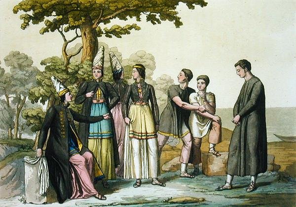 आइसलैंड में लोग (रंग उत्कीर्णन) द्वारा गैलो गैलीना