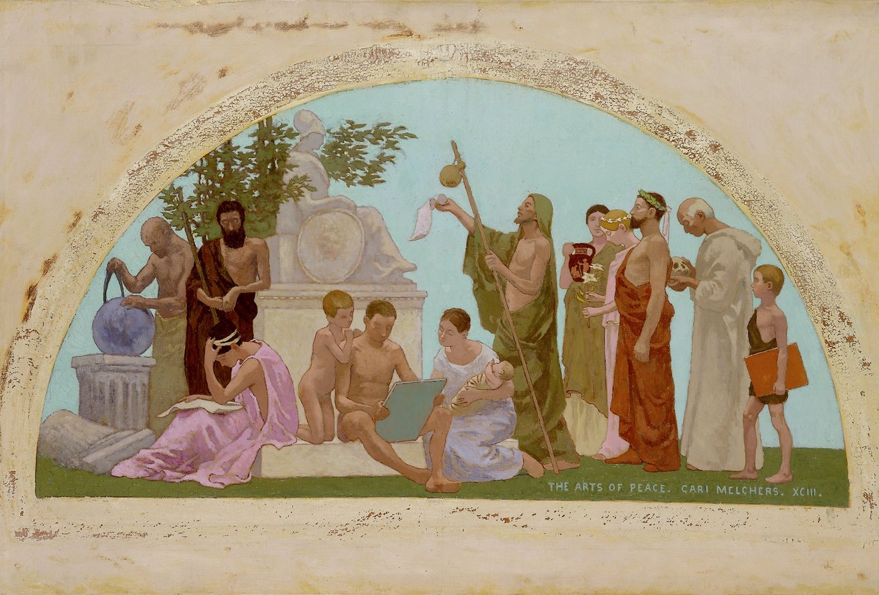 शांति की कला, 1893 द्वारा जूलियस गारी मेलचर्स