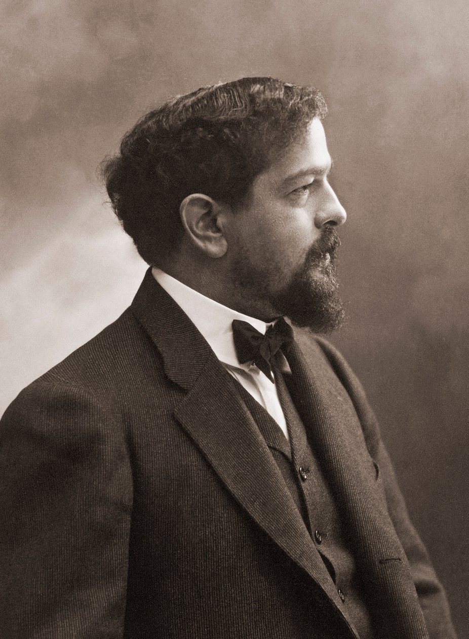 फ्रांसीसी संगीतकार (1862-1918) क्लाउड डेब्यू - फ्रांसीसी संगीतकार क्लाउड डेब्यू का पोर्ट्रेट (1862-1918) 1908 - फोटो नादर। द्वारा गैस्पर्ड फेलिक्स टूरनाचोन नादर
