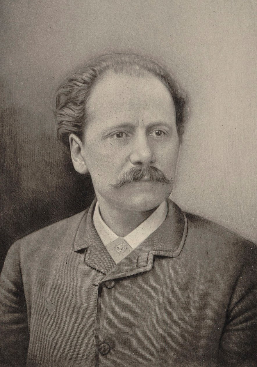 संगीतकार जूल्स मस्सेनेट का पोर्ट्रेट 1842-1912, 1890। द्वारा गैसपार्ड फेलिक्स नादर