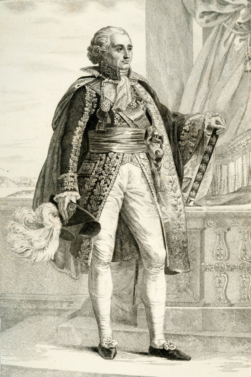 गुड एड्रिएन जीननोट डी मोनसी, 1804, 1839। द्वारा Geille