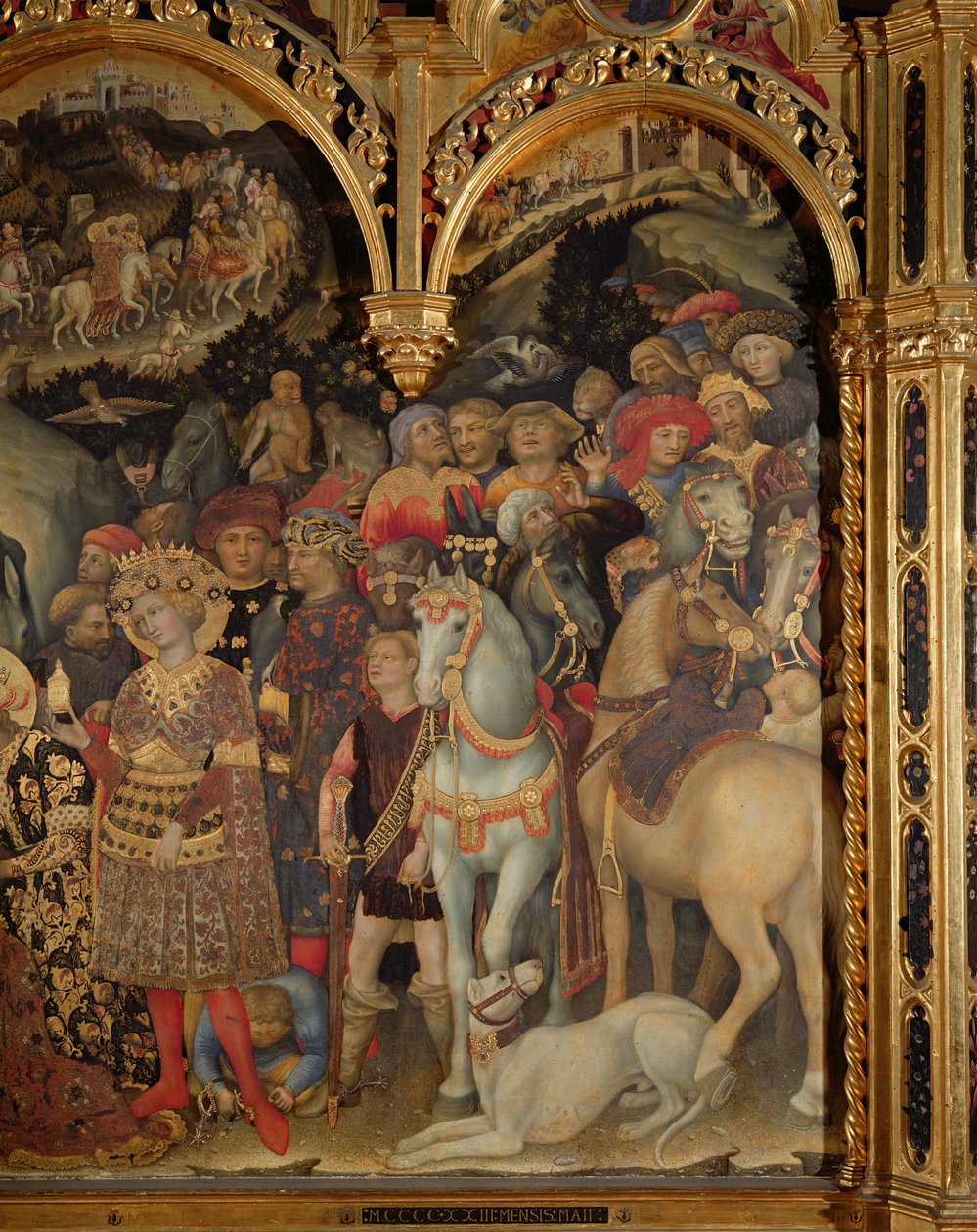 मैगी विस्तार, 1423 का समायोजन द्वारा जेंटाइल दा फैब्रियानो