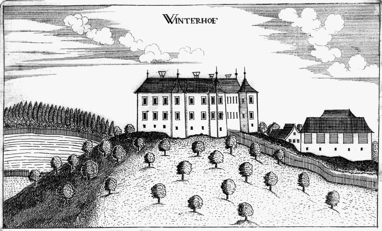 Stögerdorf में Castle Winterhof द्वारा जॉर्ज मैथौस विस्चर