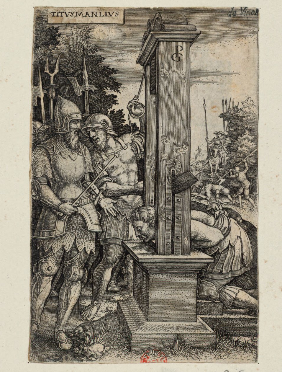 टाइटस मनालियस, c.1535 द्वारा जॉर्ज पेन्कज़