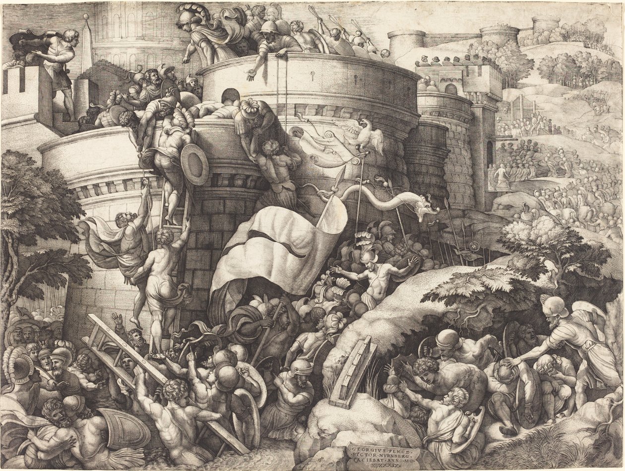 कार्टाजेना को लेना द्वारा Giulio Romano . के बाद जॉर्ज पेन्ज़