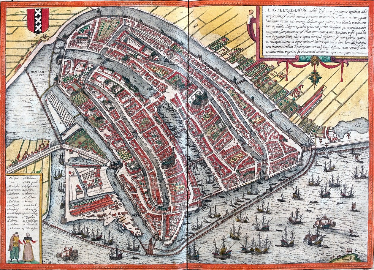  द्वारा जॉर्ज और होजेनबर्ग फ्रांज (1535-90) ब्रौन