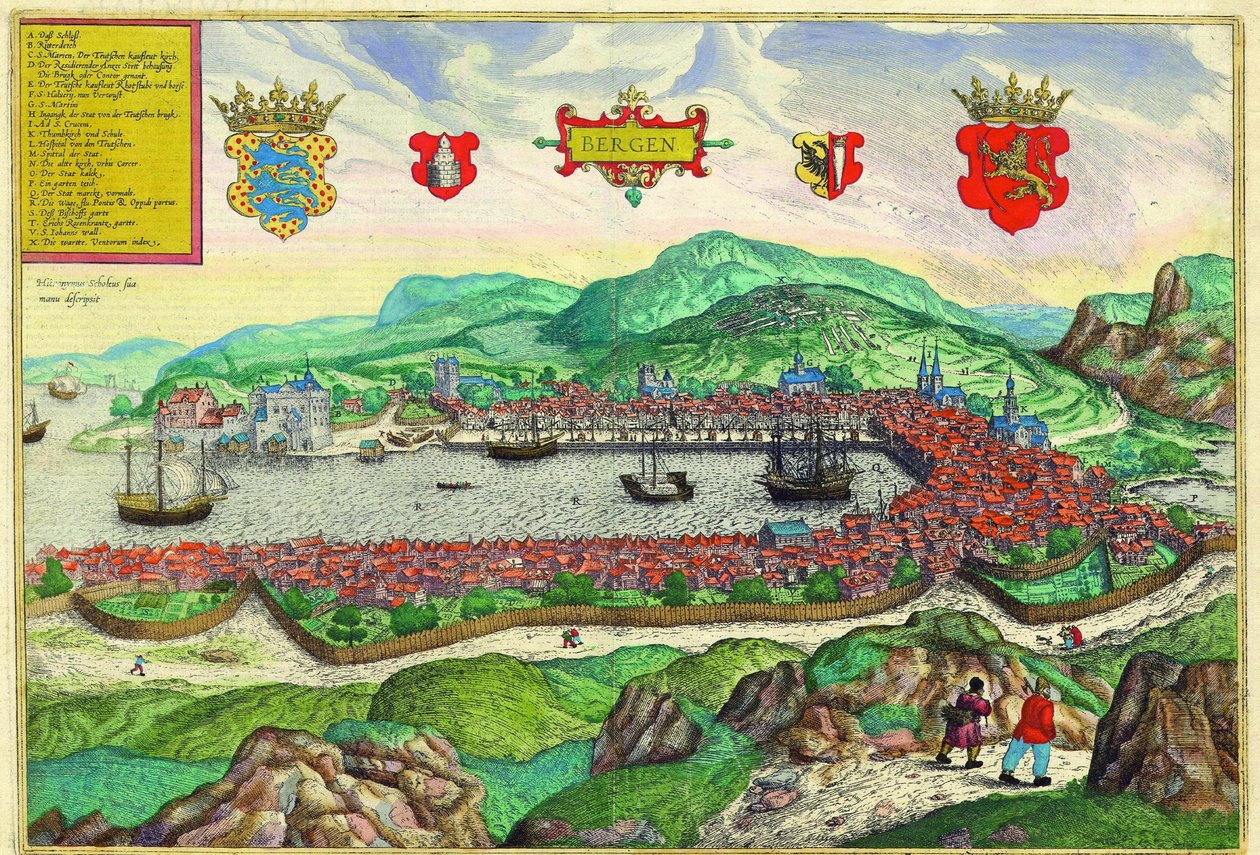  द्वारा जॉर्ज और होजेनबर्ग फ्रांज (1535-90) ब्रौन