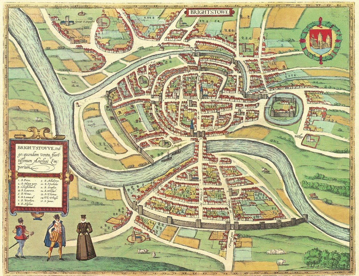  द्वारा जॉर्ज और होजेनबर्ग फ्रांज (1535-90) ब्रौन