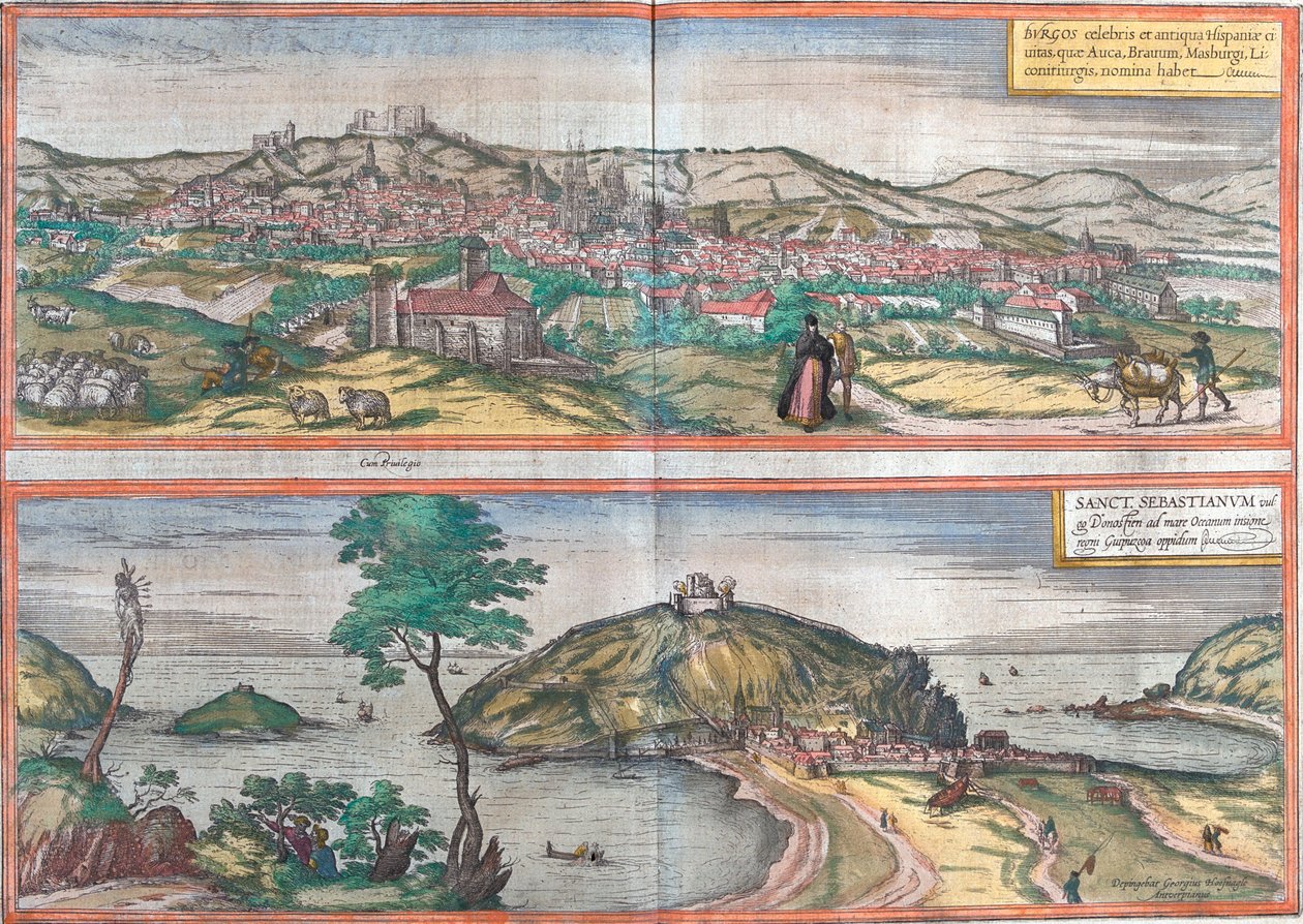  द्वारा जॉर्ज और होजेनबर्ग फ्रांज (1535-90) ब्रौन