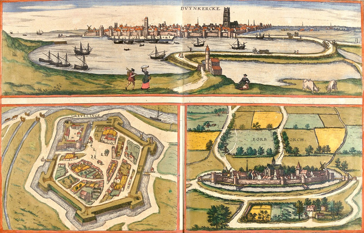  द्वारा जॉर्ज और होजेनबर्ग फ्रांज (1535-90) ब्रौन