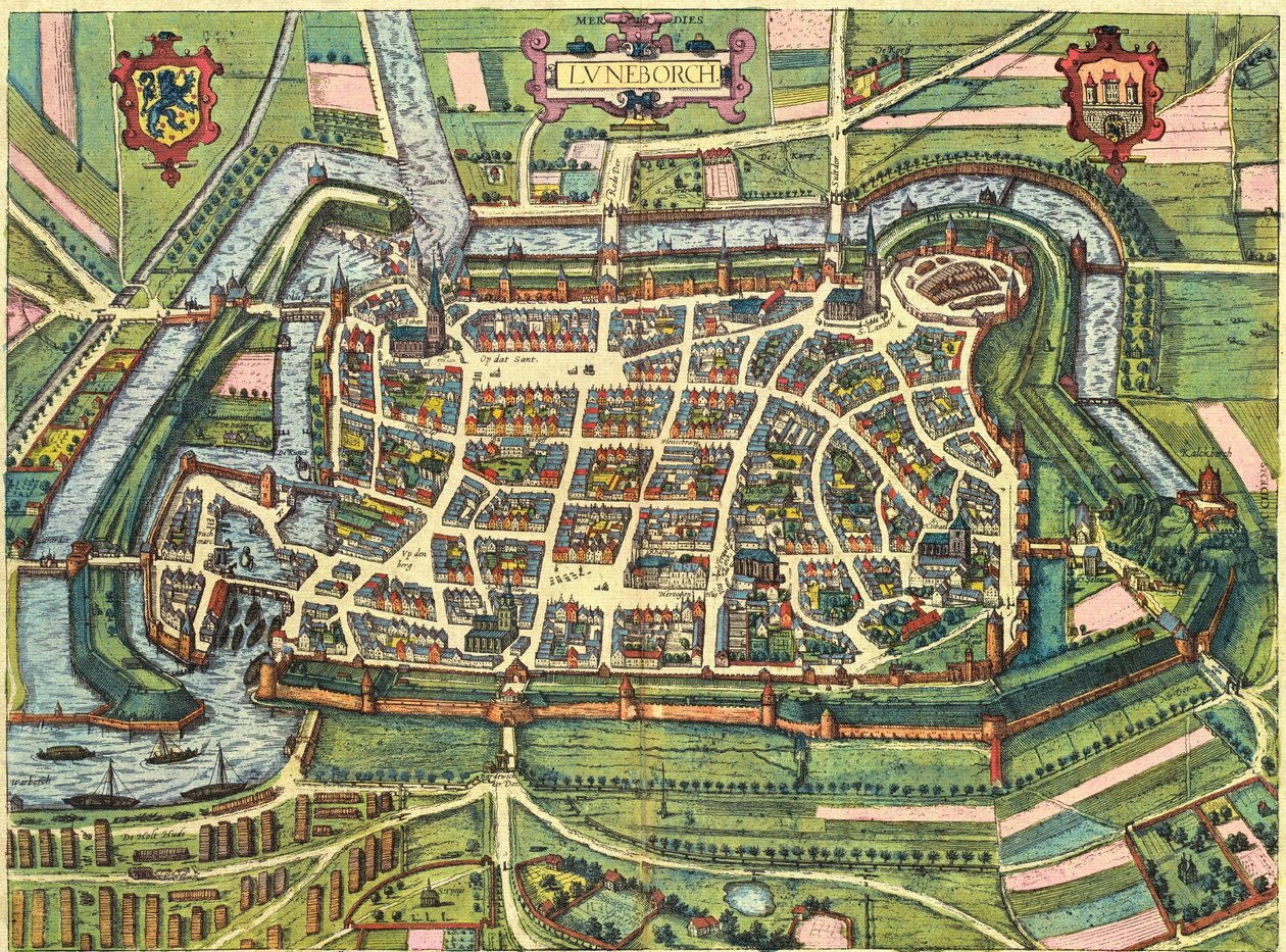  द्वारा जॉर्ज और होजेनबर्ग फ्रांज (1535-90) ब्रौन