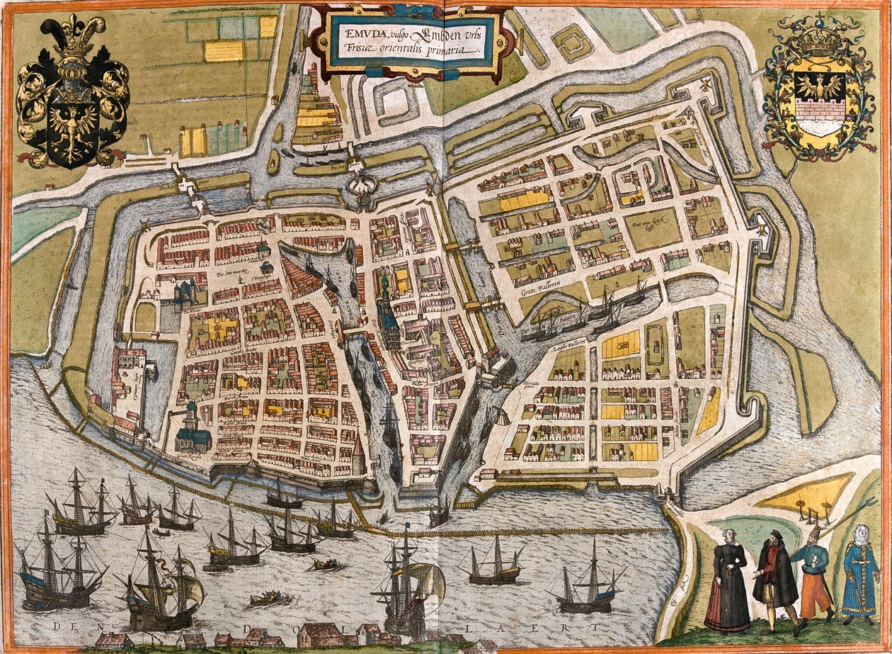  द्वारा जॉर्ज और होजेनबर्ग फ्रांज (1535-90) ब्रौन