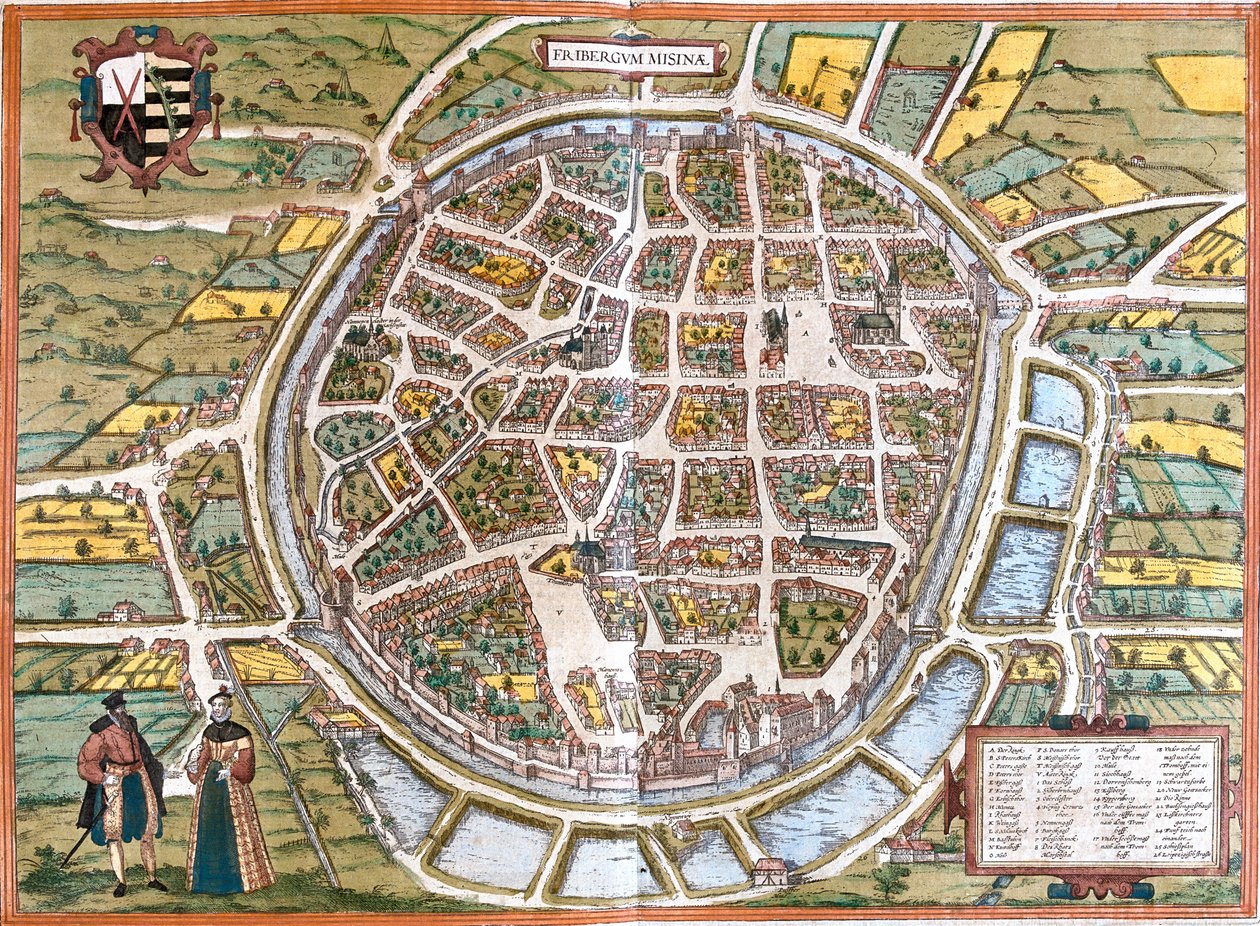  द्वारा जॉर्ज और होजेनबर्ग फ्रांज (1535-90) ब्रौन
