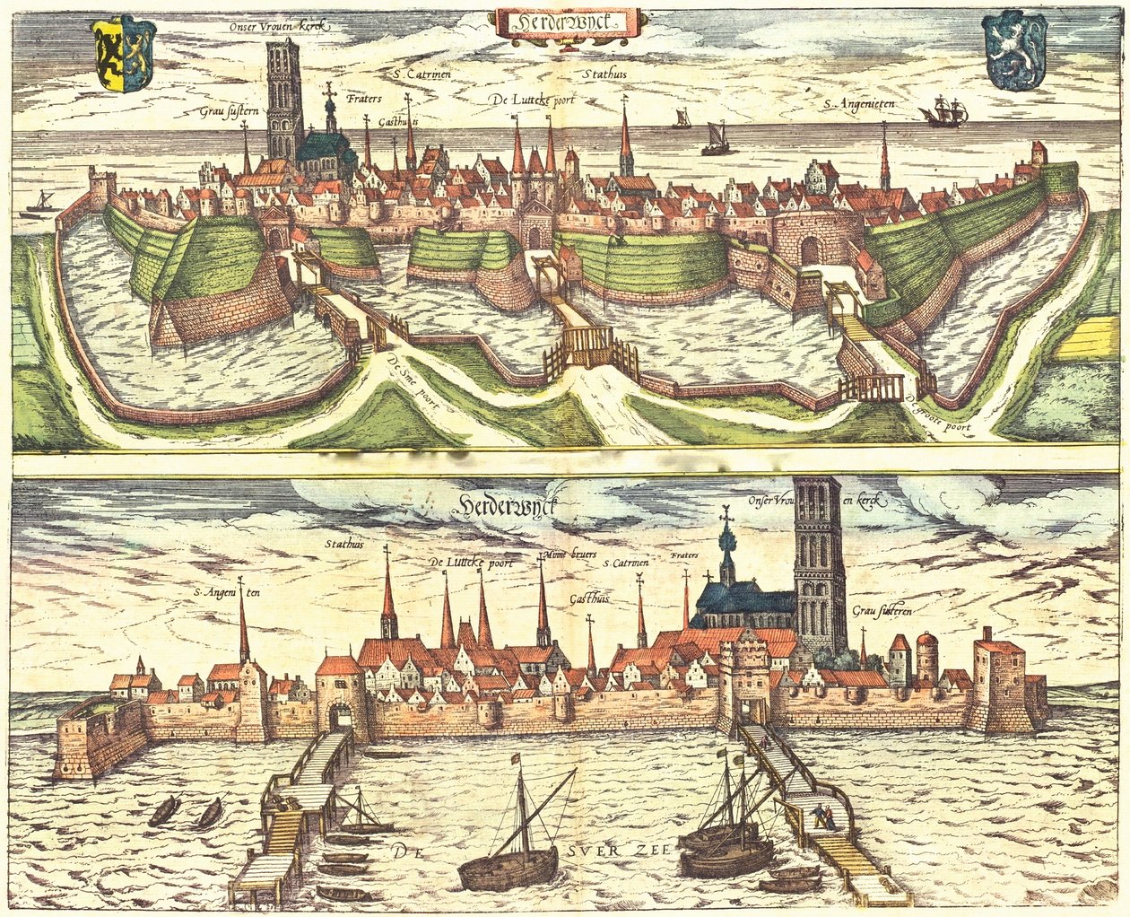  द्वारा जॉर्ज और होजेनबर्ग फ्रांज (1535-90) ब्रौन