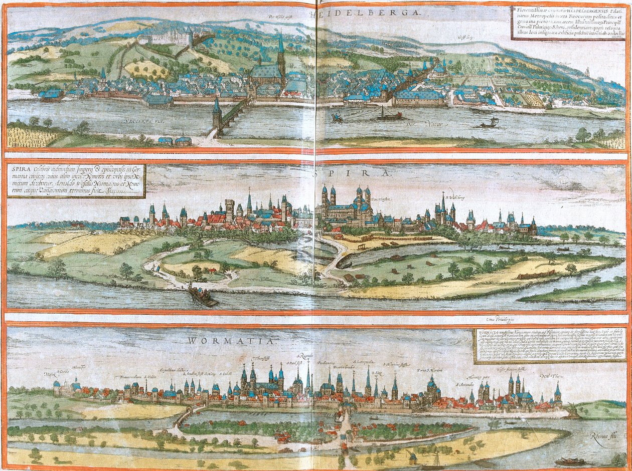 द्वारा जॉर्ज और होजेनबर्ग फ्रांज (1535-90) ब्रौन
