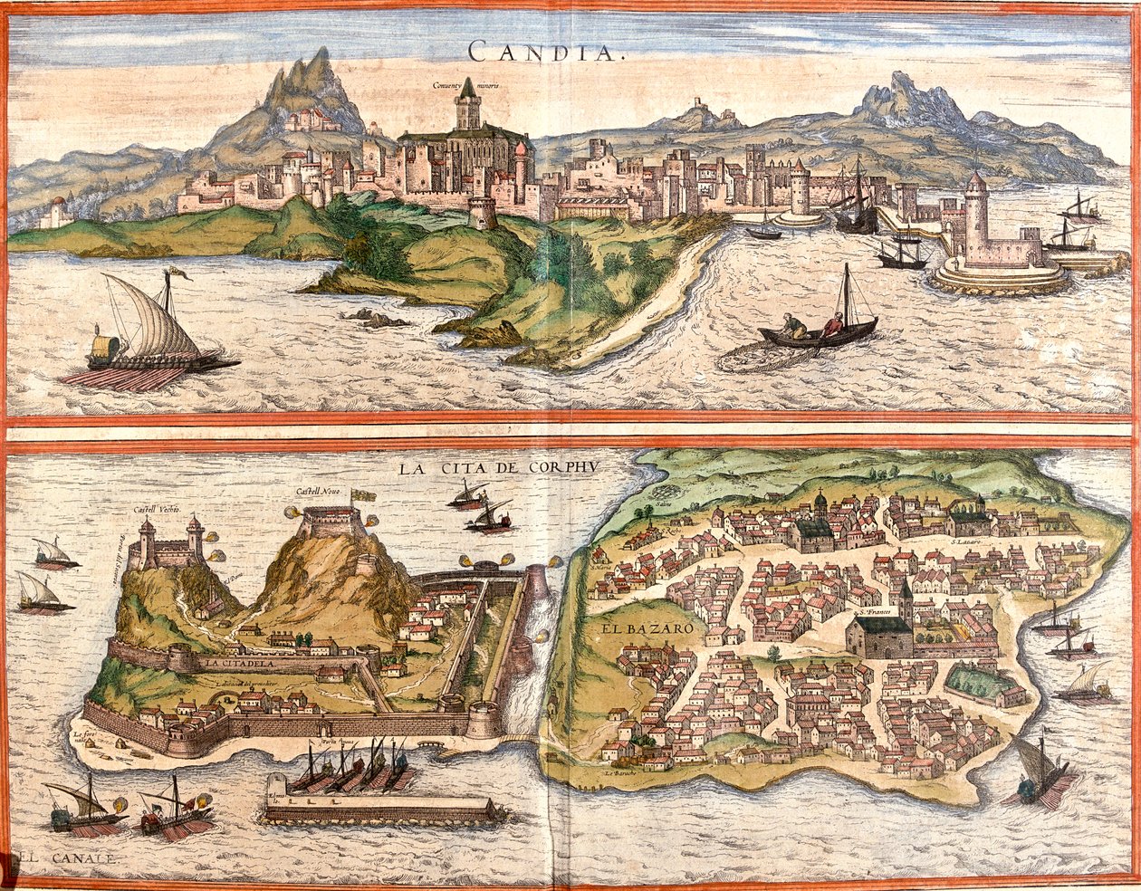  द्वारा जॉर्ज और होजेनबर्ग फ्रांज (1535-90) ब्रौन