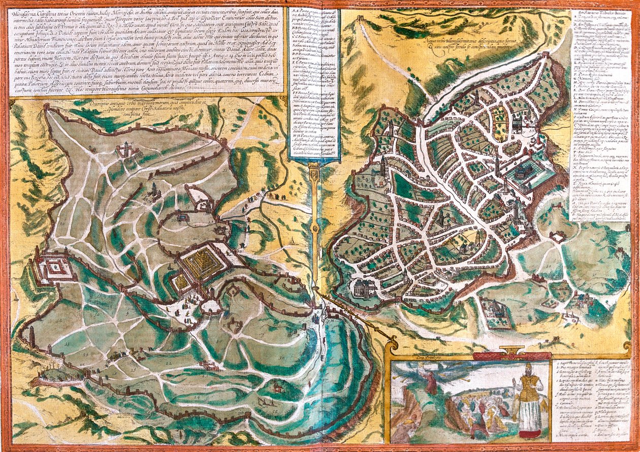  द्वारा जॉर्ज और होजेनबर्ग फ्रांज (1535-90) ब्रौन