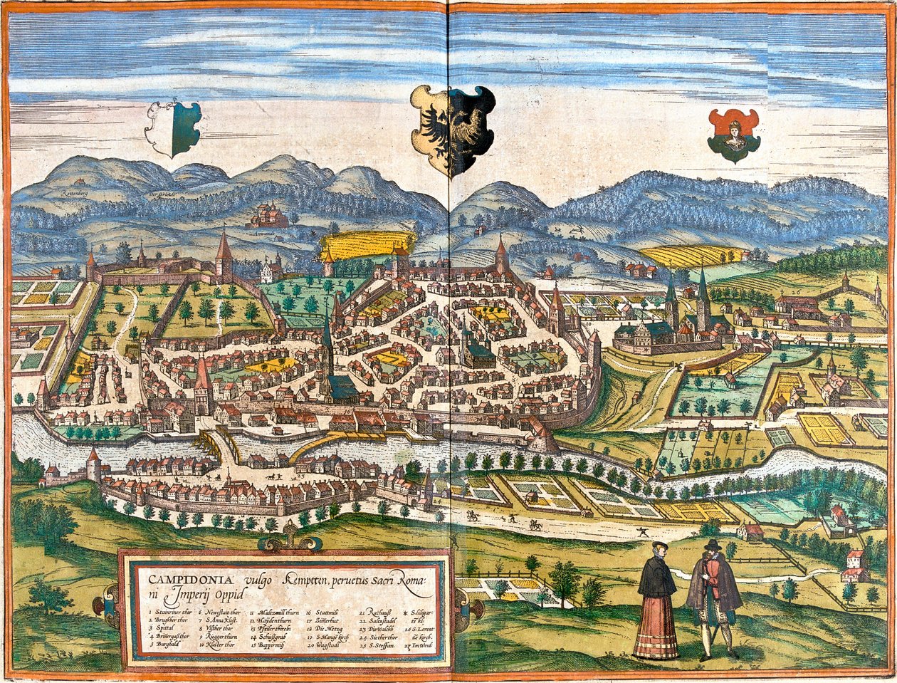  द्वारा जॉर्ज और होजेनबर्ग फ्रांज (1535-90) ब्रौन