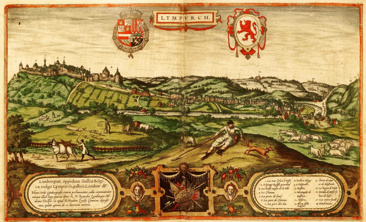  द्वारा जॉर्ज और होजेनबर्ग फ्रांज (1535-90) ब्रौन