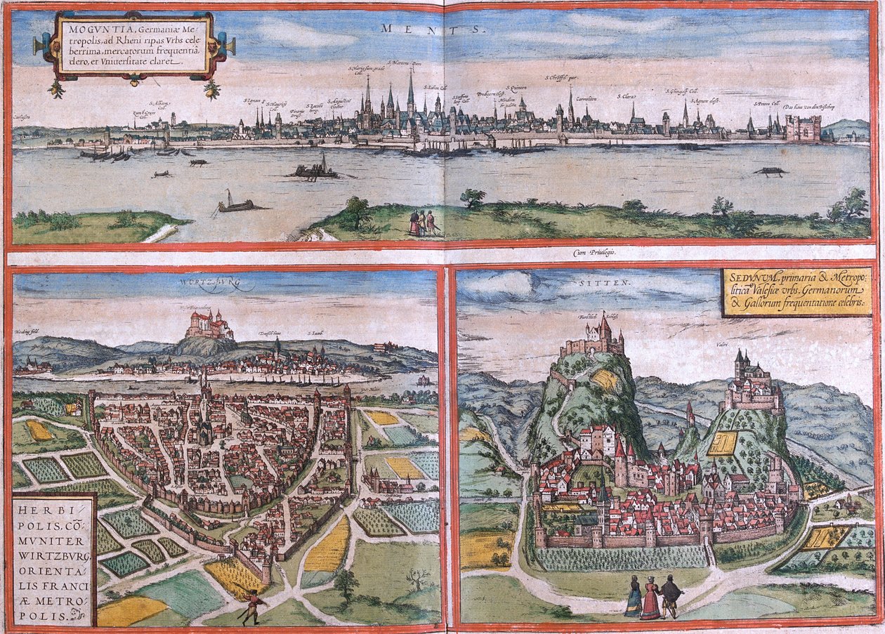  द्वारा जॉर्ज और होजेनबर्ग फ्रांज (1535-90) ब्रौन