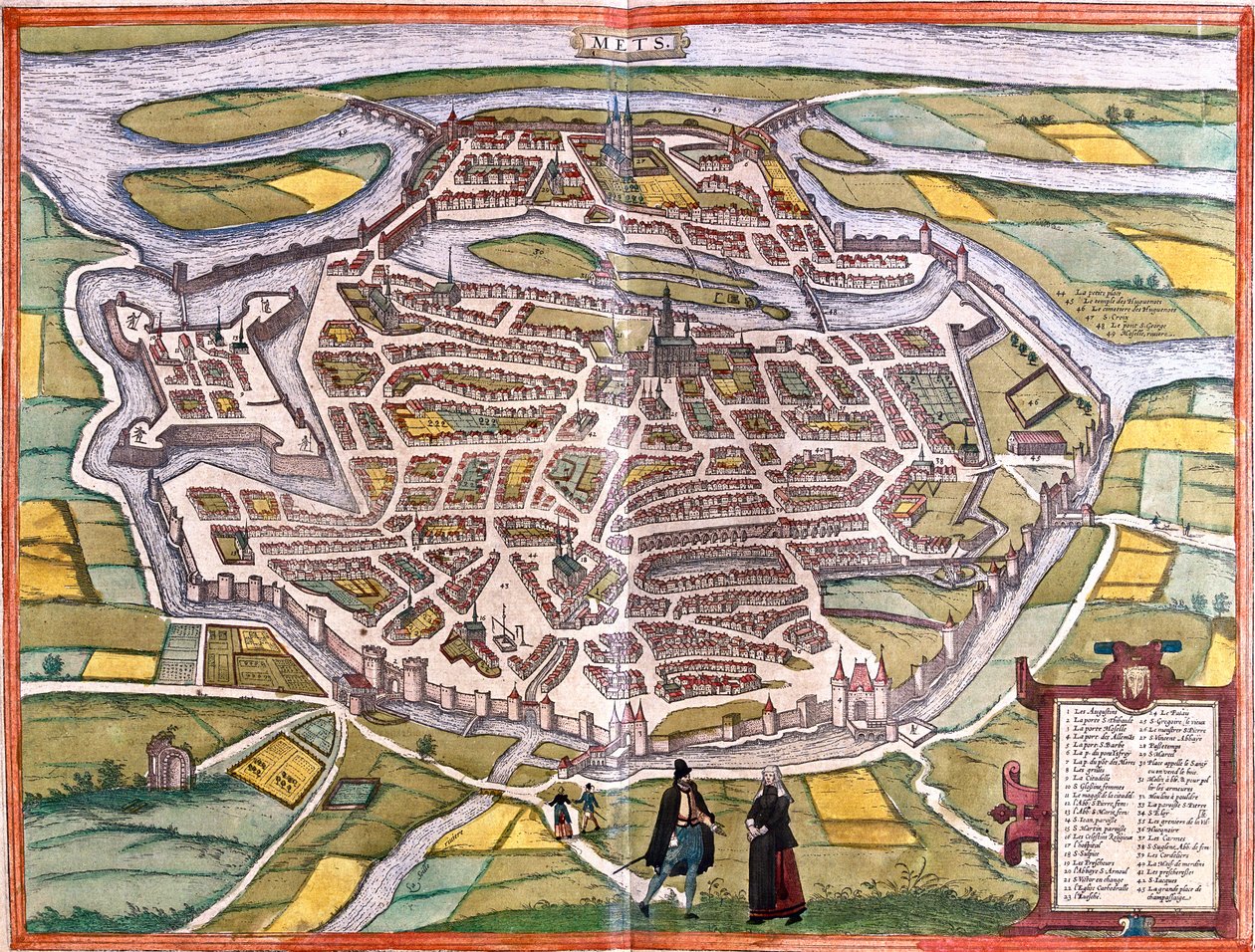  द्वारा जॉर्ज और होजेनबर्ग फ्रांज (1535-90) ब्रौन