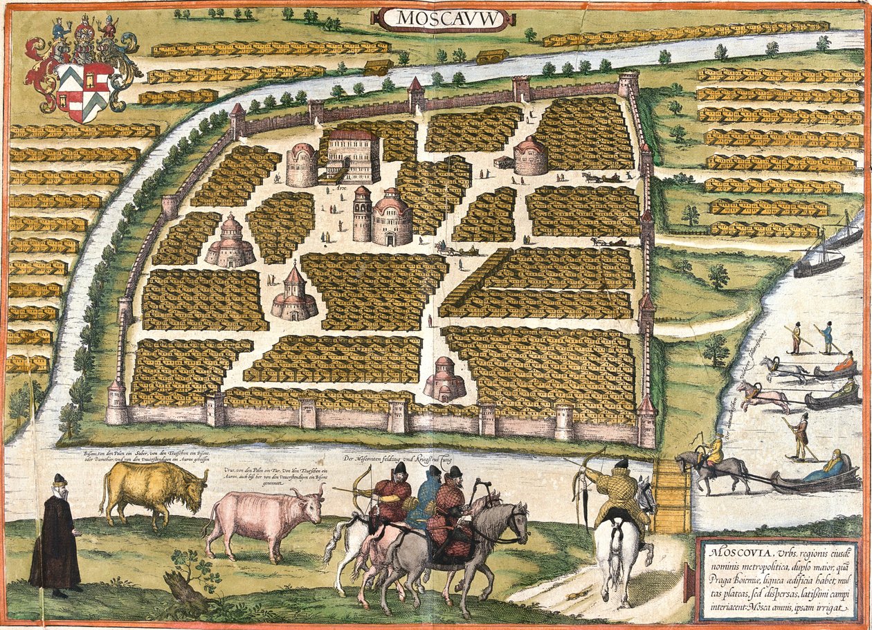  द्वारा जॉर्ज और होजेनबर्ग फ्रांज (1535-90) ब्रौन