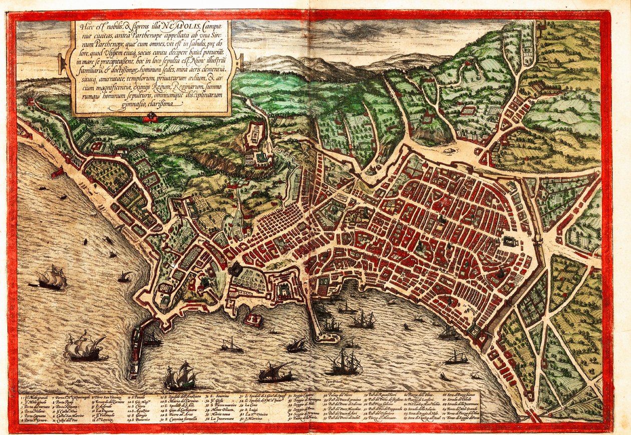  द्वारा जॉर्ज और होजेनबर्ग फ्रांज (1535-90) ब्रौन