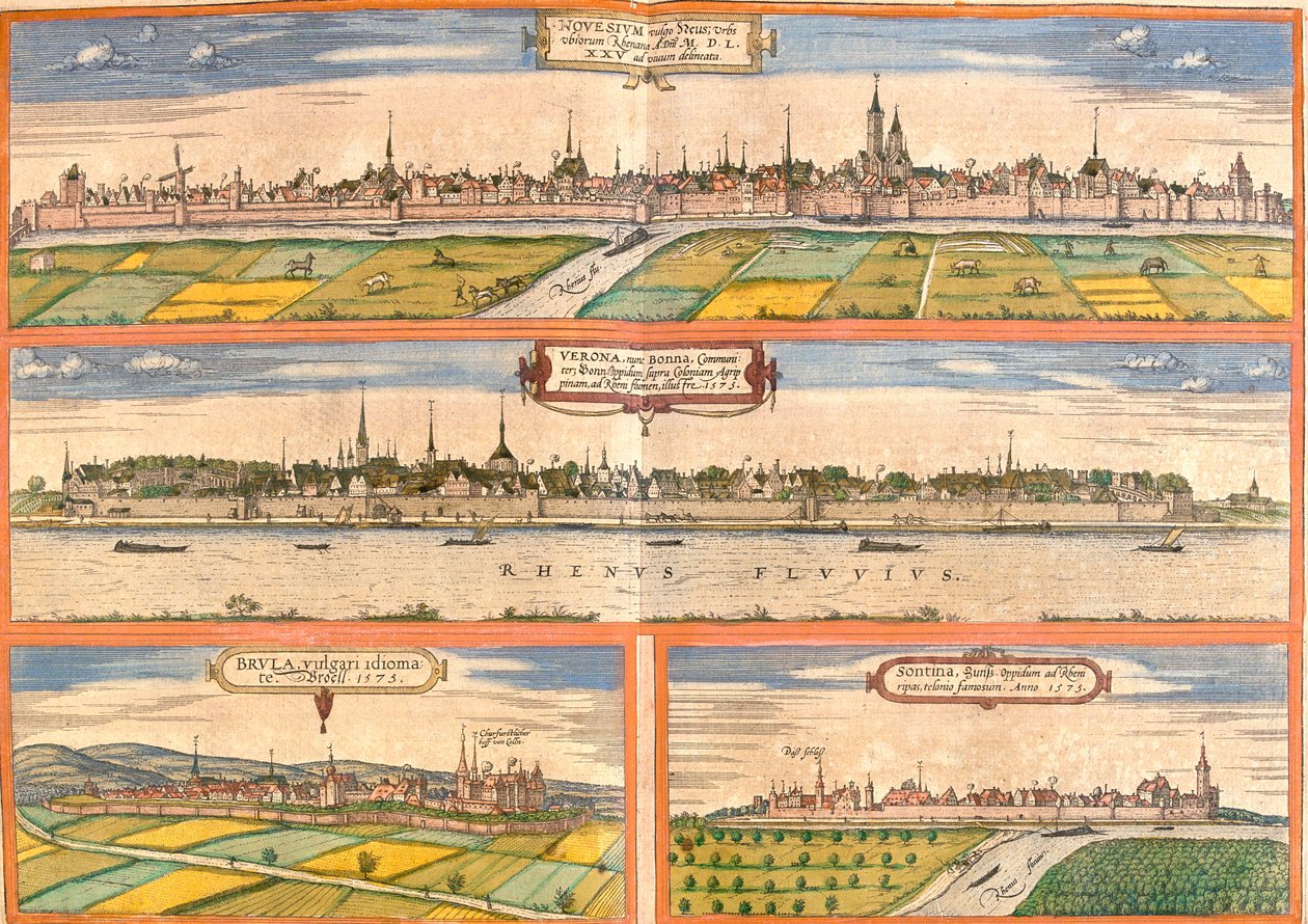  द्वारा जॉर्ज और होजेनबर्ग फ्रांज (1535-90) ब्रौन