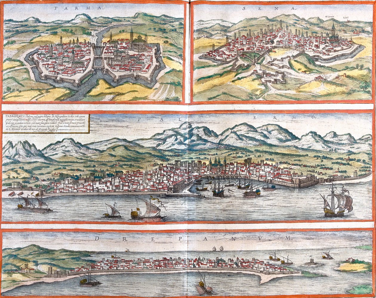  द्वारा जॉर्ज और होजेनबर्ग फ्रांज (1535-90) ब्रौन