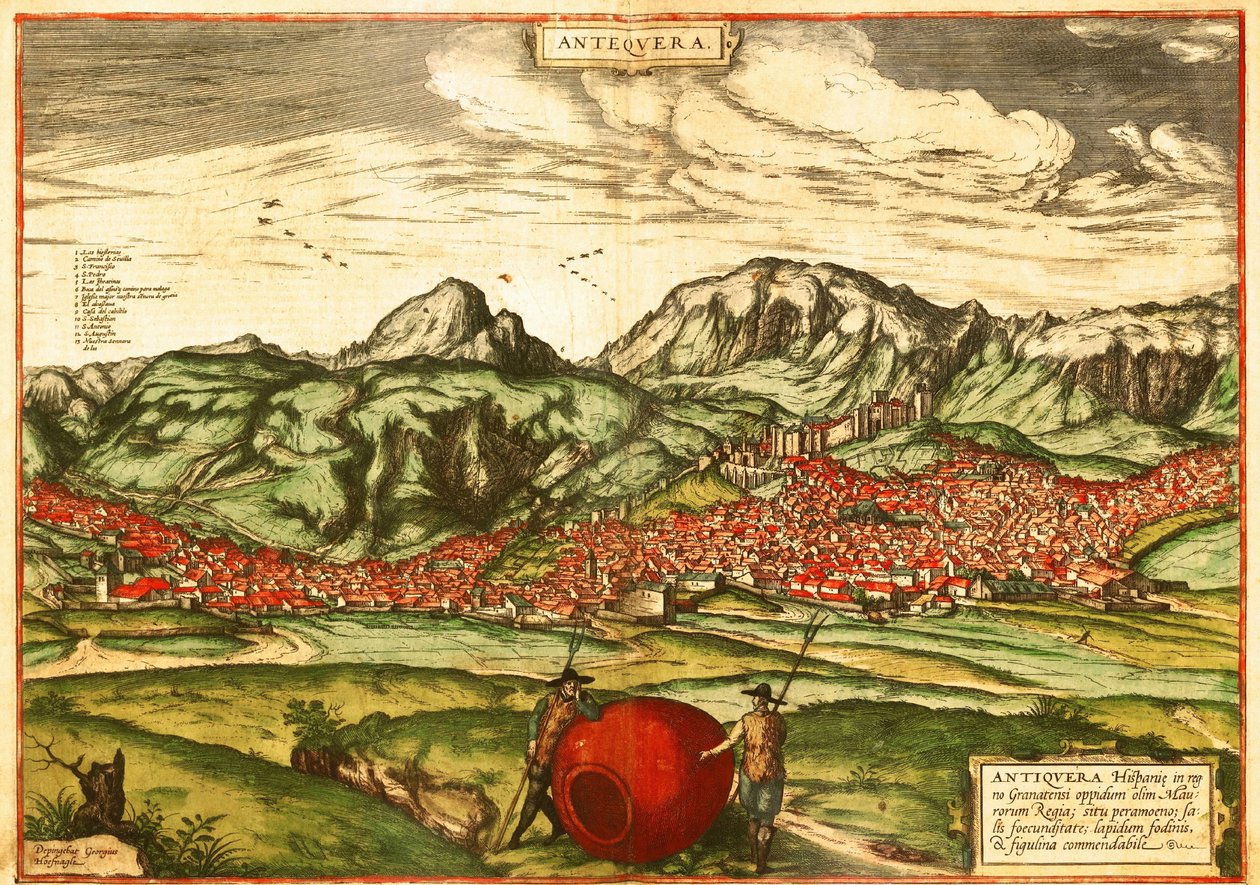  द्वारा जॉर्ज और होजेनबर्ग फ्रांज (1535-90) ब्रौन