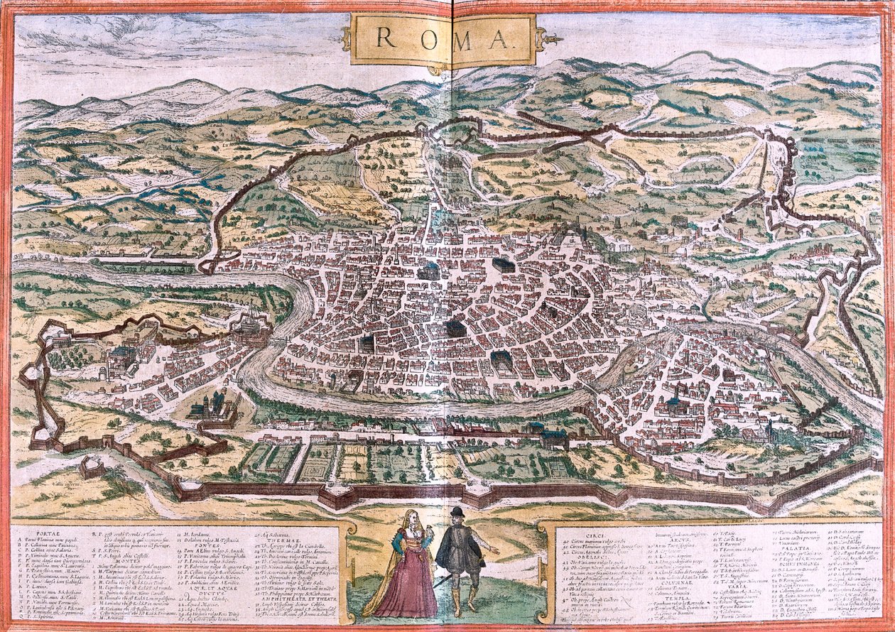  द्वारा जॉर्ज और होजेनबर्ग फ्रांज (1535-90) ब्रौन