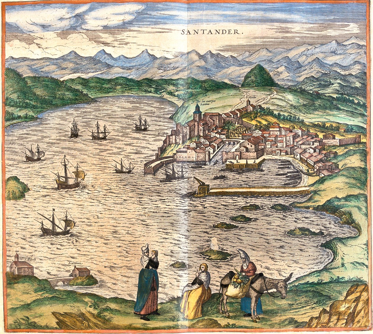  द्वारा जॉर्ज और होजेनबर्ग फ्रांज (1535-90) ब्रौन