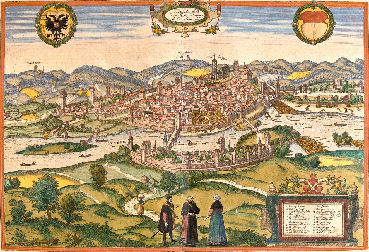  द्वारा जॉर्ज और होजेनबर्ग फ्रांज (1535-90) ब्रौन