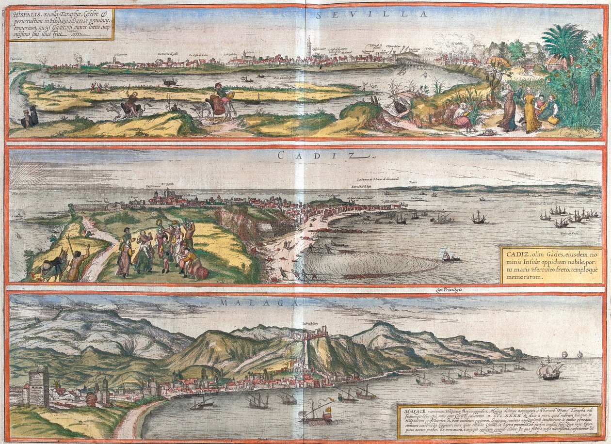  द्वारा जॉर्ज और होजेनबर्ग फ्रांज (1535-90) ब्रौन