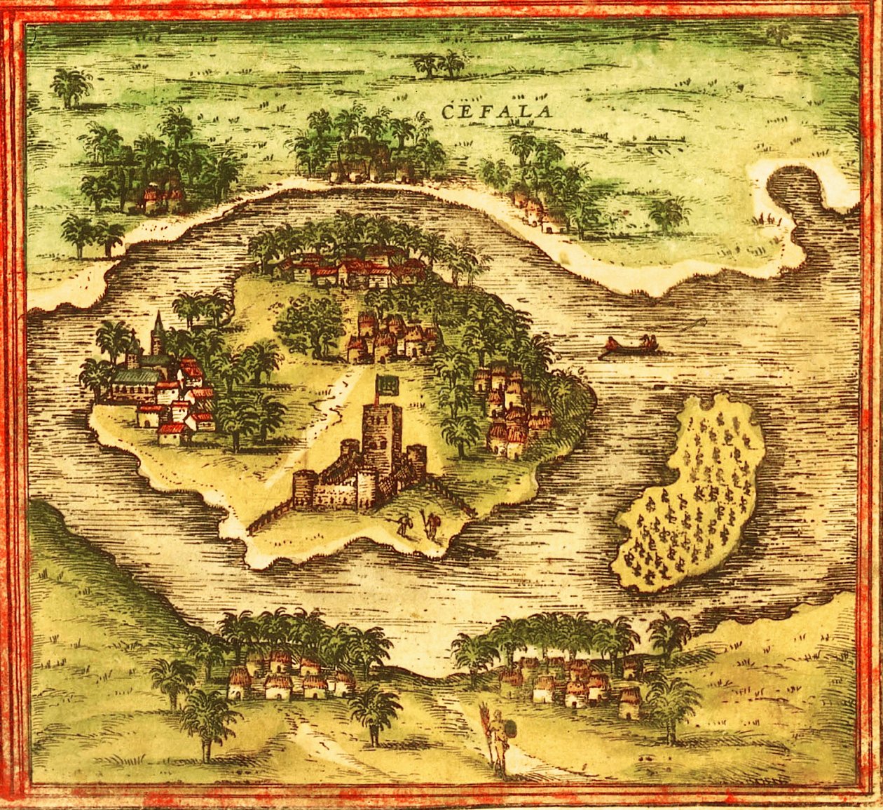  द्वारा जॉर्ज और होजेनबर्ग फ्रांज (1535-90) ब्रौन
